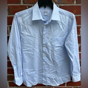 Jimmy Au Beverly Hills Men’s Light Blue Long Sleeve Button Down L Dress Shirt